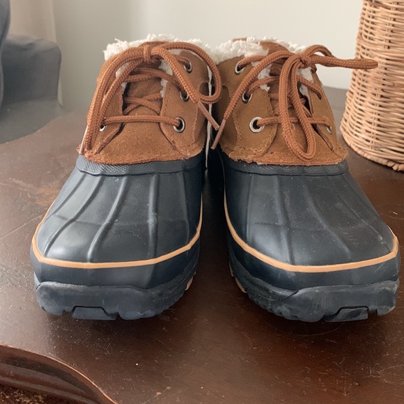 Bass Brand Duck Boots Rain Shoes Winter Shoes Size 7.5-8 - Picture 3 of 7